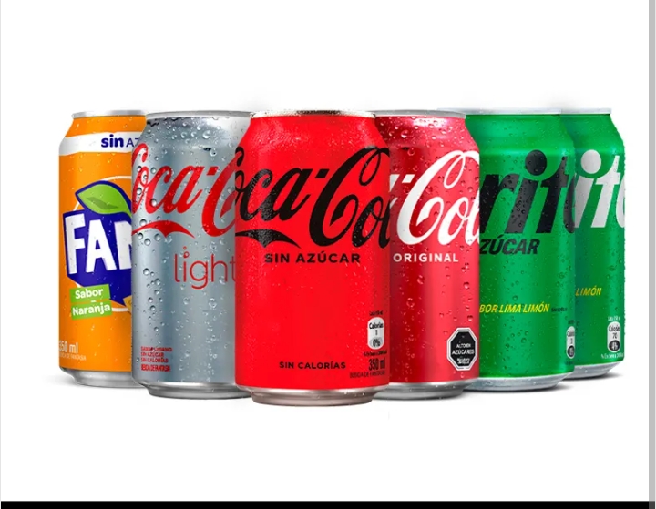 Bebida Lata Coca Cola